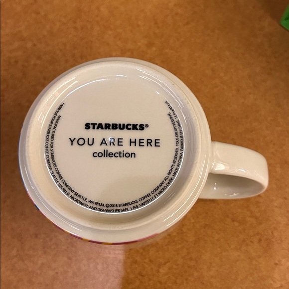 STARBUCKS "You Are Here Collection" Florida Mug 14oz Ceramic Cup - Picture 7 of 7